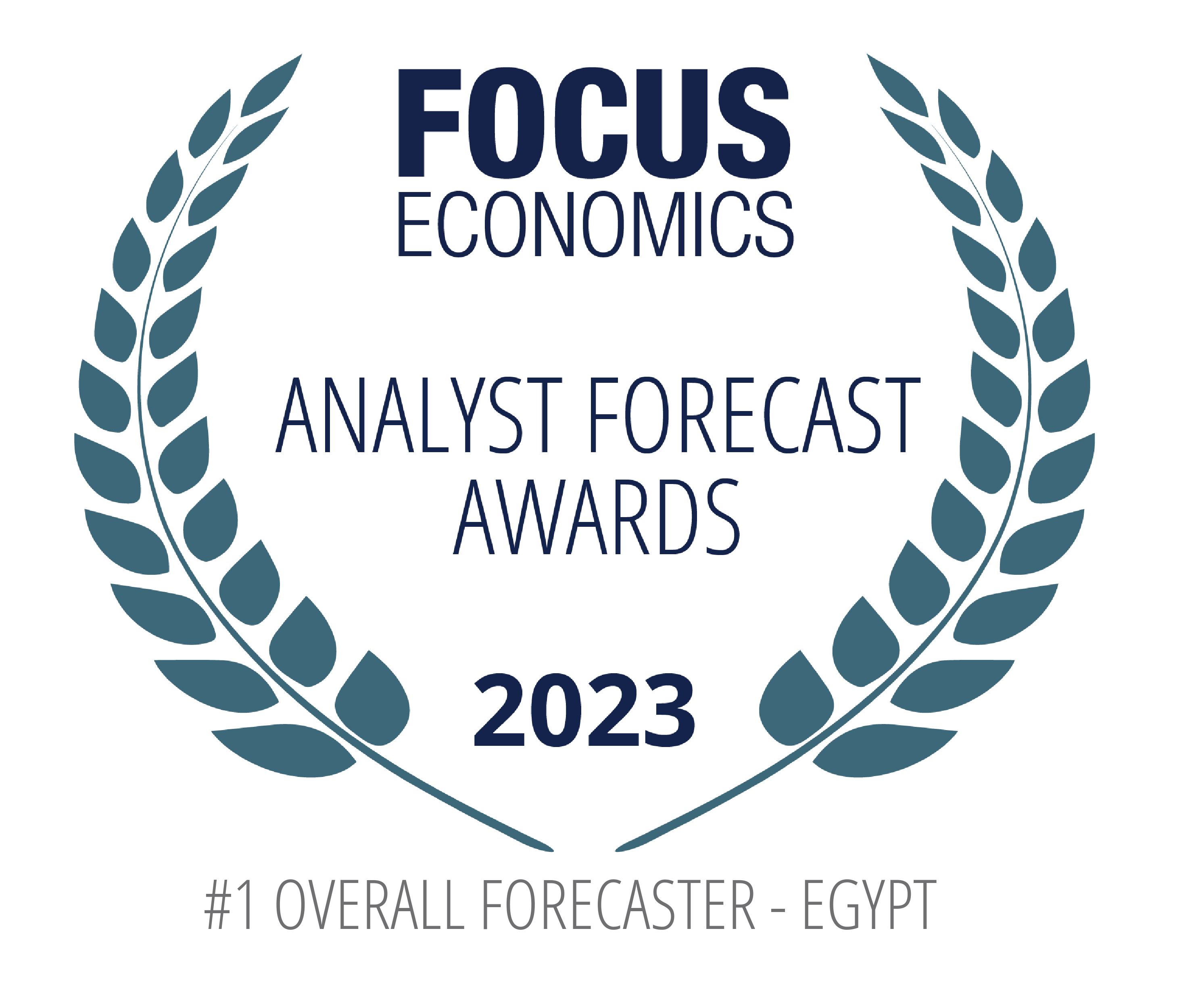 اتش سى تحصل على جائزة أفضل توقع اقتصادي شامل لمصر في عام 2023